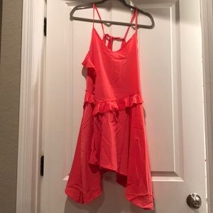 Coral free people dress